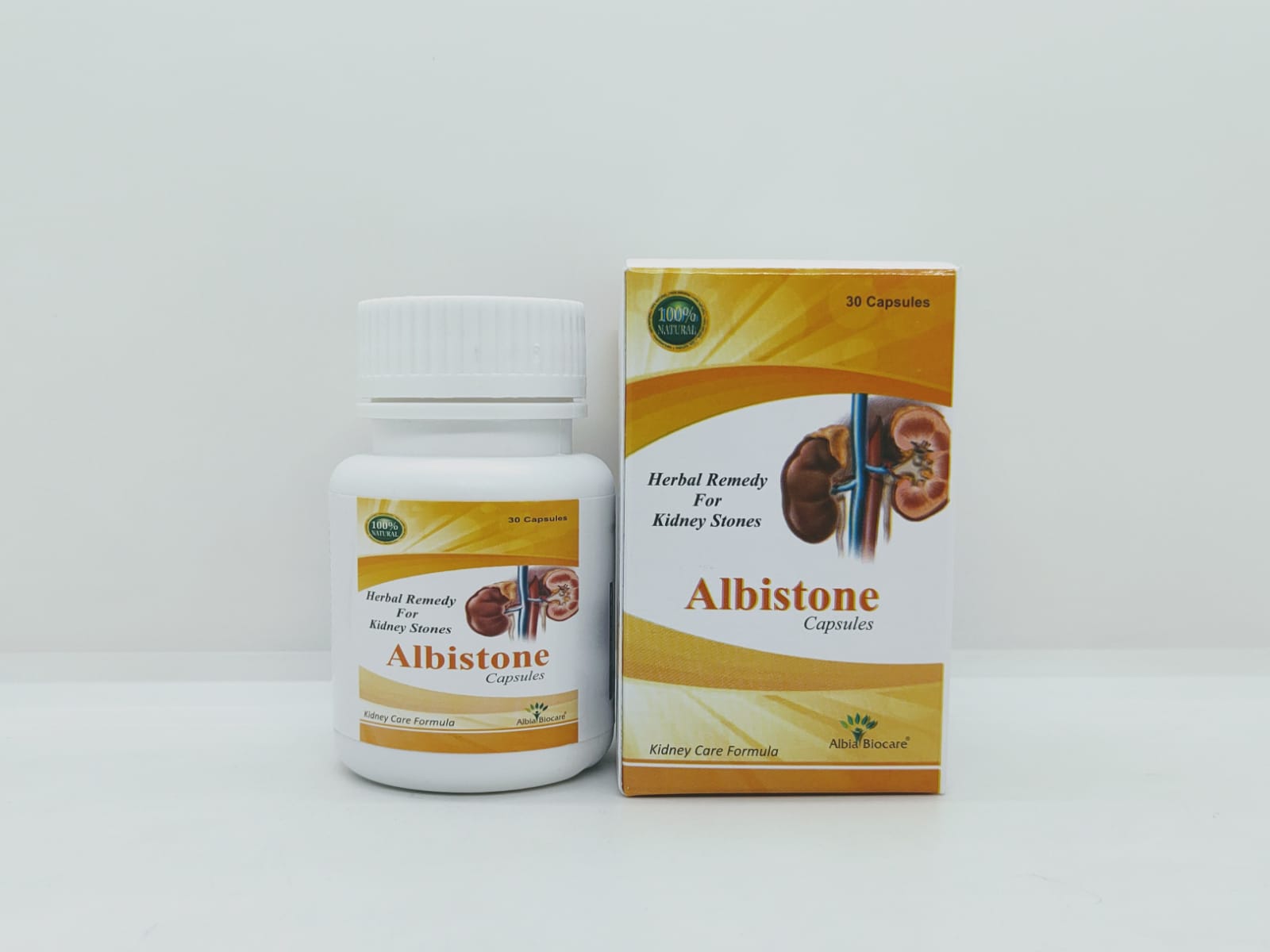 ALBISTONE CAP. | Herbal Stone Removing Cap.